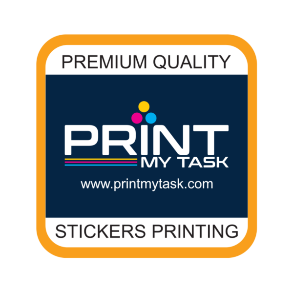 Rectangle/Sq Sticker Round Edge - Paper