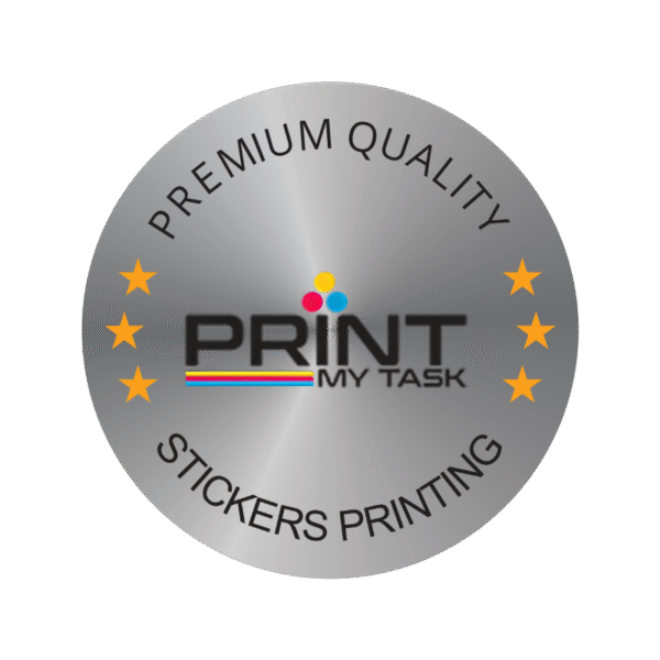 Round Sticker - Metallic