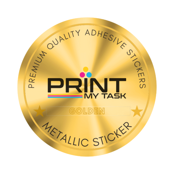 Round Sticker - Metallic - Image 3