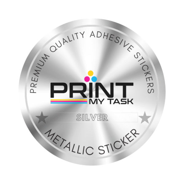 Round Sticker - Metallic - Image 4