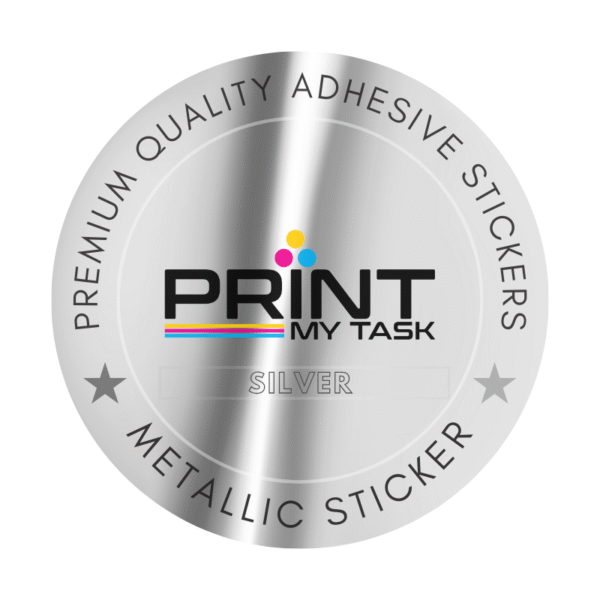 Round Sticker - Metallic - Image 2