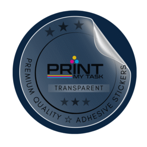 Round Sticker - Clear Transparent