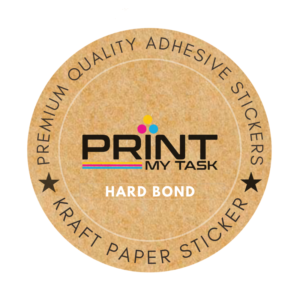 Round Sticker - Kraft Paper