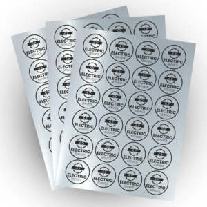 Silver Sticker in Sheets