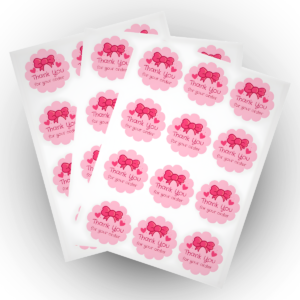 Paper Sticker in Sheet